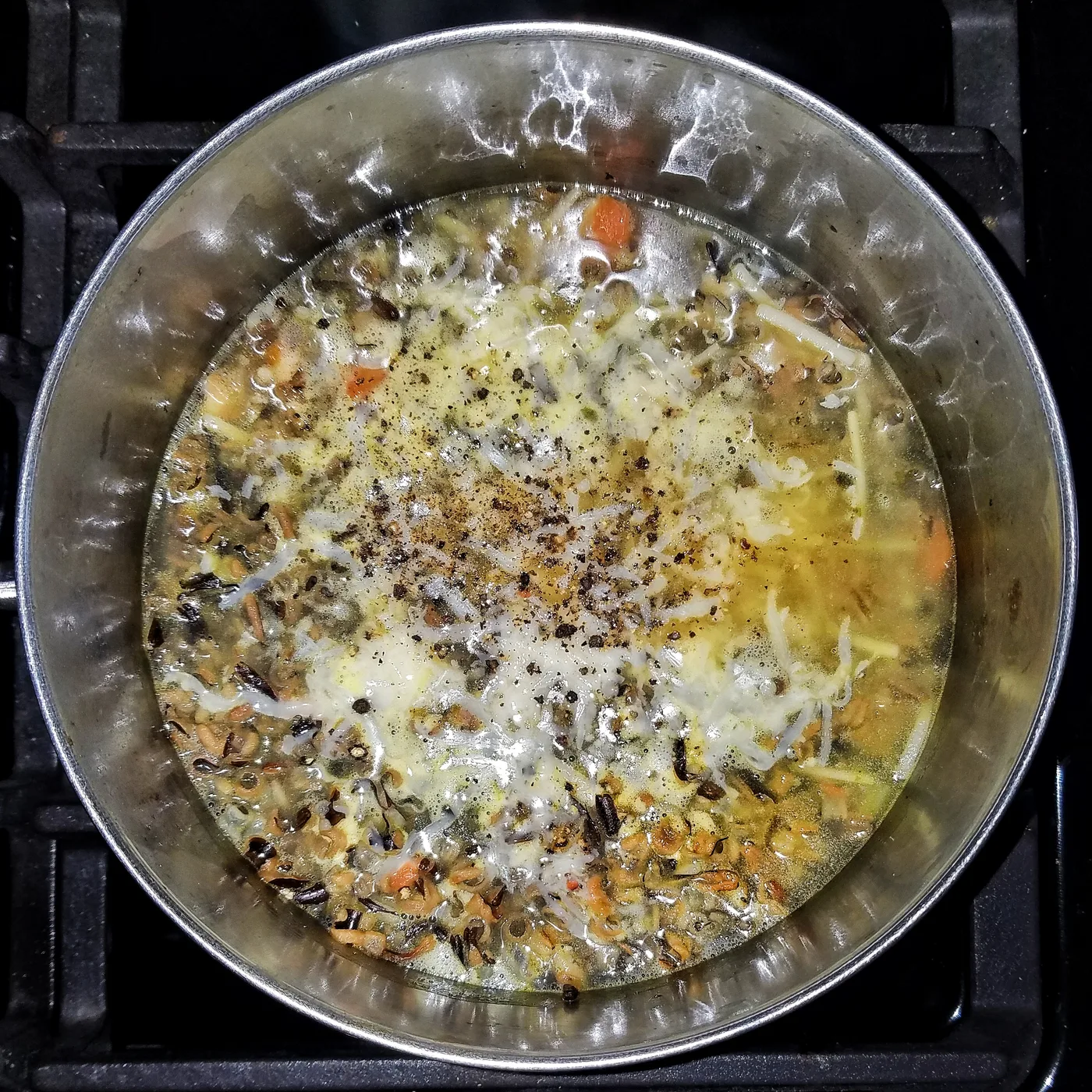 Лапша с курицей и морковью — изображение блюда