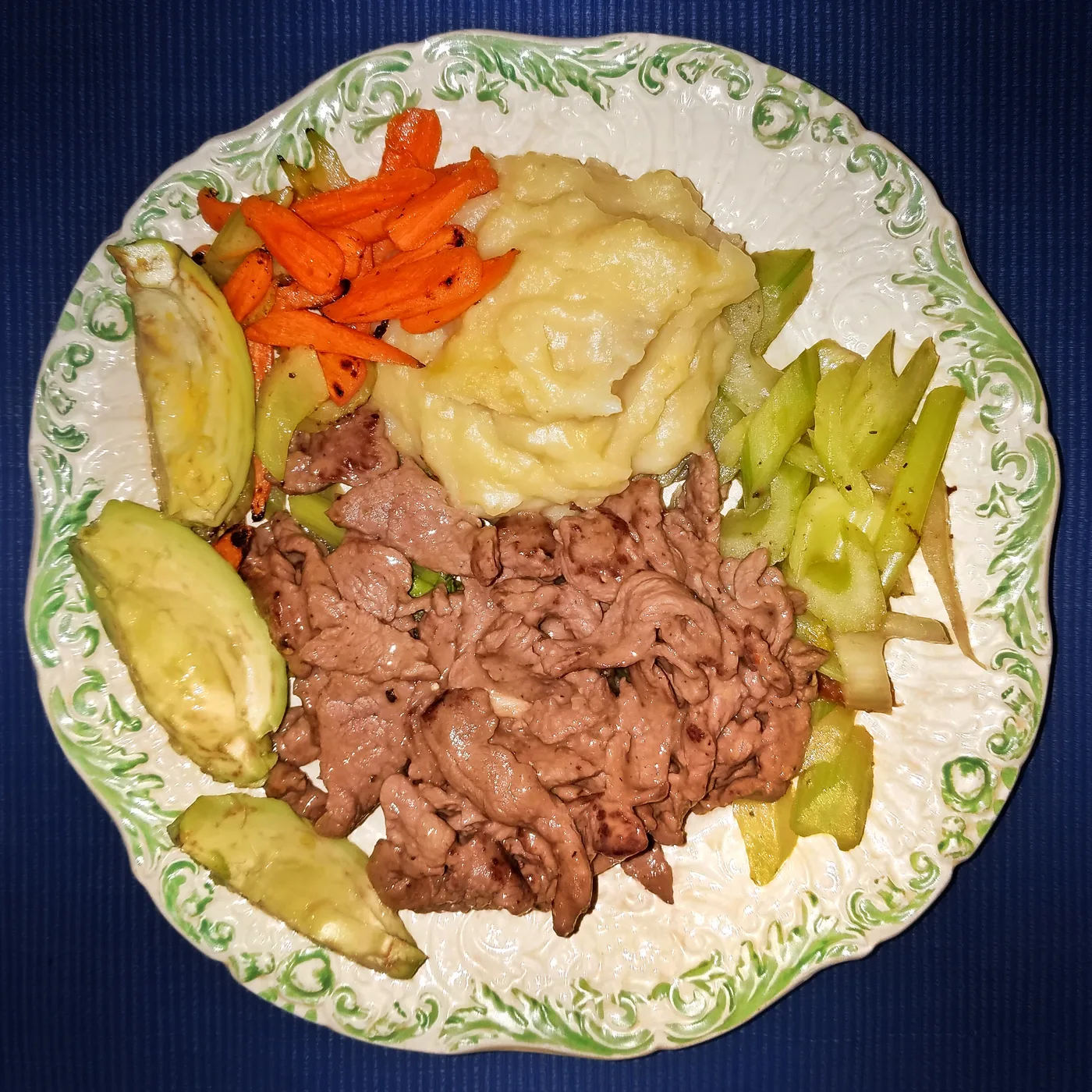 Морковное пюре — изображение блюда